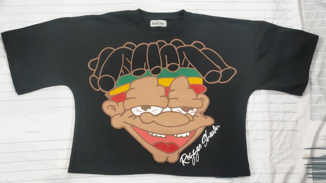 ReggAe Shawn Big Face Tshirts/Sweater